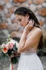 Backless wedding dress \ Anna Skoblikova \ Gentle Angel \ 2021