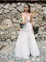 Backless wedding dress \ Anna Skoblikova \ Gentle Angel \ 2021