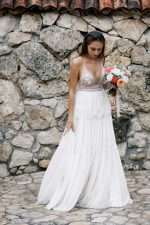 Backless wedding dress \ Anna Skoblikova \ Gentle Angel \ 2021