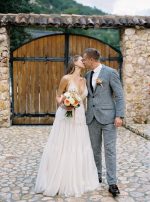 Backless wedding dress \ Anna Skoblikova \ Gentle Angel \ 2021