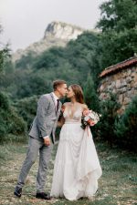 Backless wedding dress \ Anna Skoblikova \ Gentle Angel \ 2021