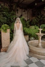 Wrap petite wedding dress - Ninelle | Photo 8 | Anna Skoblikova | 0164