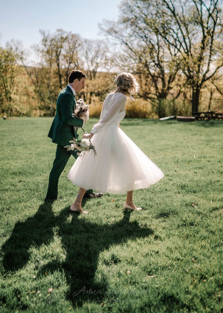 Midi wedding dress - 0134 / Anna Skoblikova | Photo 2
