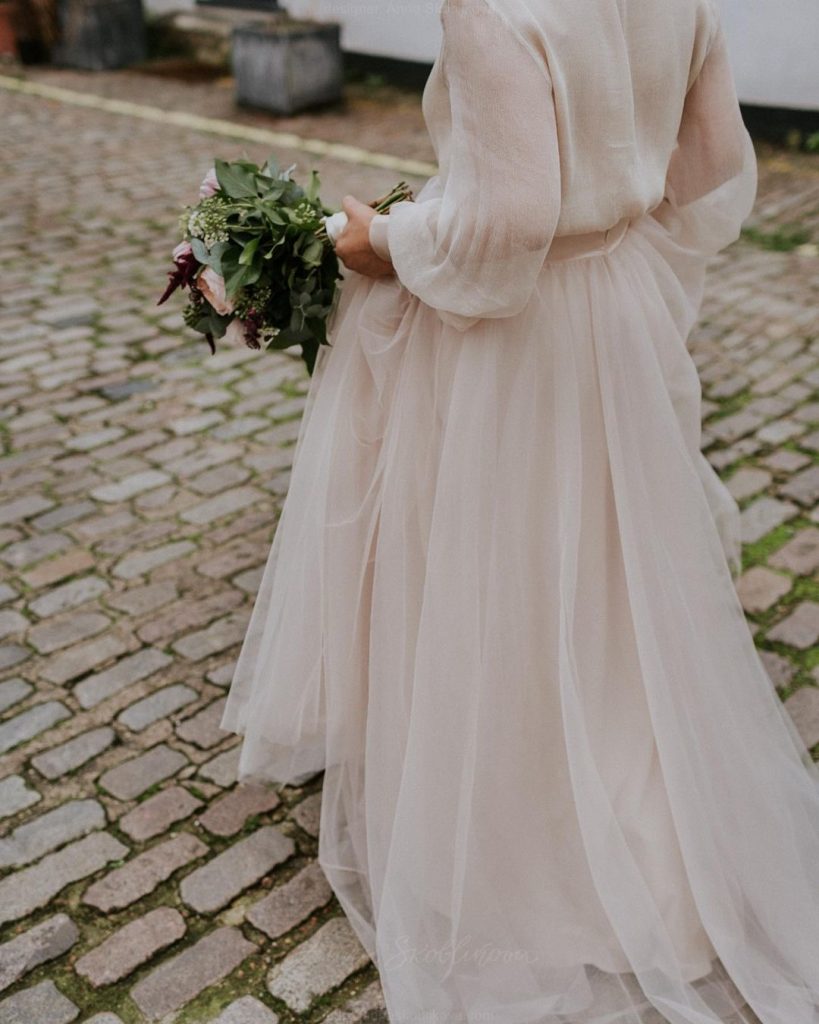 Vintage style wedding dress - 0134 / Anna Skoblikova | Photo 8