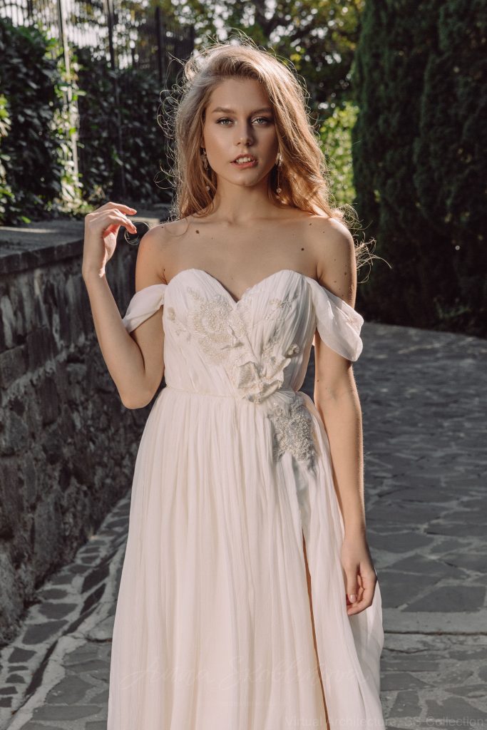 embroidery wedding dress  Anna Skoblikova  0170 | Photo 5