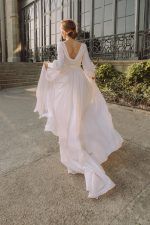 Crepe wedding dress - Nevada  Anna Skoblikova  0180 | Photo 2