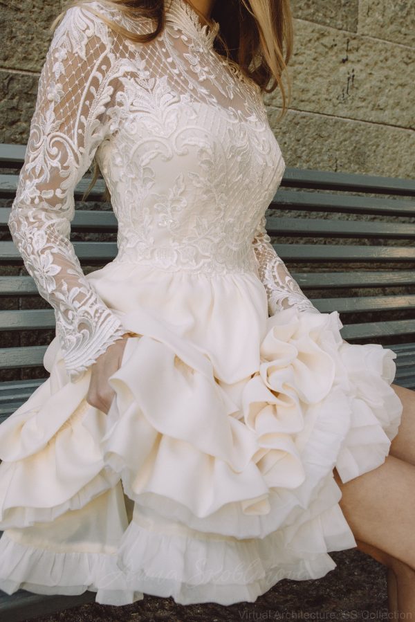 Long sleeve babydoll dress - Rimosa / Anna Skoblikova / 0181 / Photo 3