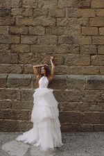 Scoop neck wedding dress - Jillian // Anna Skoblikova // 0191 // Photo 3