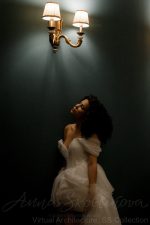 Off the shoulder sleeves wedding dress - Whitney \ Anna Skoblikova \ 0190 | Photo 2