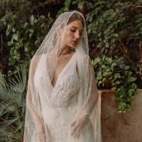 Lace edge veil - Sakura \ Anna Skoblikova \ 0234 | Photo 4