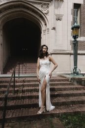 Ivory lace gown  – Krystal  Anna Skoblikova  0232 | Photo 11