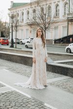 Deborah - lace wedding dress with long sleeves \ Anna Skoblikova \ 0211 | Photo 3