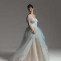 Blue Plus size wedding dress | Photo 1 | Anna Skoblikova